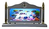 Seascape Aquarium Lamp with Animated Fish (20
