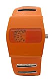 Mens Orange Designer Disc Leather Softech Watch Reviews