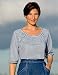 Nautical Stripe Scoop-Neck Tee