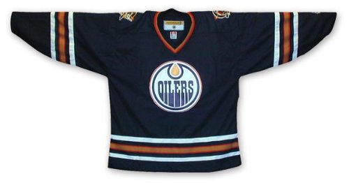 Buy ANYNAME #00 Edmonton Oilers CCM 550 Series Replica NHL Hockey Jersey (NHLPA Certified Custom Sewn...