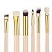 eshion 12pcs Makeup Brushes Cosmetic Powder Brush Contour High-light Eyebrow Eyeshadow Make-up Set