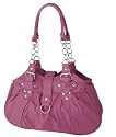 Nicole Orchid Faux Leather Chain Strap Shoulder Bag