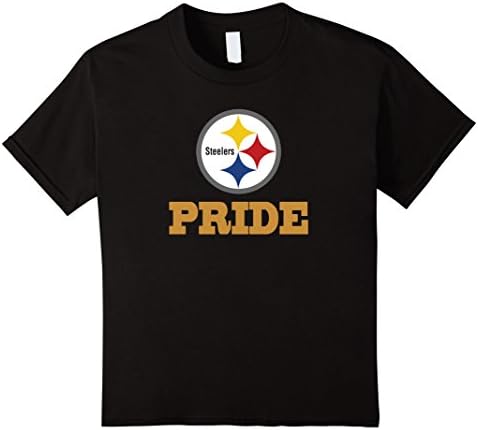 Kids Steeler Football Team FC (All-sex) 8 Black