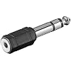 Adapter 3,5mm -> 6,3mm Schwarz
