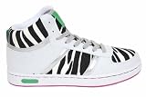 Womens Black Sneaker High Top Trainers Skate Shoes