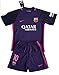 Messi #10 FC Barcelona 2015-16 Youths Away Kit Shirt & Shorts (9-10 Years Old)