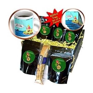 Londons Times Fish Fishing Deep Beneath Cartoons - Caviar Emptor Let The Fisherman Beware... by 3dRose LLC