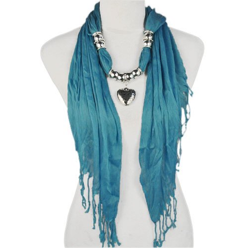 41LboiOdZqL Fashion Triangle Style with Heart Bead Sky clearing Blue Jewelry Scarves , Nl 1802b