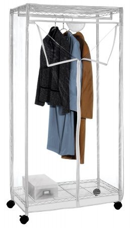 Whitmor Mfg. 36in. White Supreme Clothes Closet 6071-1947