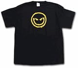 EVIL HAPPY FACE Mens tee Shirt in 12 colors Small thru 6XL