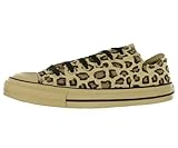 Converse Men's All Star Chuck Taylor Animal Print Leopard Ox Casual Shoe Beige, Brown (5)