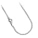 .925 Italian Sterling Silver 2MM Round Belcher (ROLO) Chain, 30