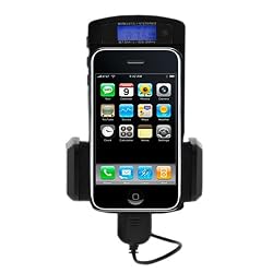 6 in 1 Car Kit for Ipod (or any other MP3 Player) Car Charger / Fm Transmitter (All FM Channels Selection) / Holder / USB port (to charge cell phone