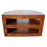 Dakota Corner TV Unit Dark Shade