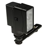 20W PhotxPro VL-2 Twin Halogen Video Light - 7.4v 4.5Ah - Twin switchable lamps - for camcorders with or without a hotshoe - including hot shoe lighting support bracket