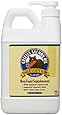 Grizzly Salmon Oil All-Natural Dog Food Supplement in Pump-Bottle Dispenser, 64 Ounces