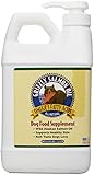 Grizzly Salmon Oil All-Natural Dog Food Supplement in Pump-Bottle Dispenser, 64 Ounces