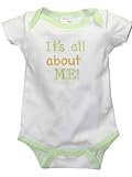 It's All About me! Short Sleeve Onezie by Baby Essentials