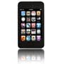 Black Silicone Case & Screen Protector for New Apple iPod Touch 3rd & 2nd Generation 3G 2G - 8GB 16GB 32GB 64GB