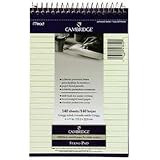 Mead Camb Steno Book 140-Sheets Stiff (3-Pack)