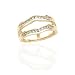 Jewelry : 14K Yellow Gold 3/8 ct. Diamond Ring Guard