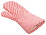 Calphalon Twill Thumb Mitt, Pink Grapefruit