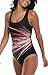 Charmleaks Like womens swimsuit women swimsuit women's swimsuits 1 piece turquoise swimsuits womens, X-Large, Red