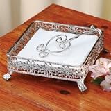 NAPKIN HOLDER - SILVERPLATED NAPKIN HOLDER