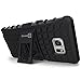 Galaxy Note 7 Kickstand Case, CoverON [Atomic Series] Hybrid Armor Cover Tough Protective Hard Kickstand Phone Case for Samsung Galaxy Note 7 - Black