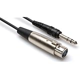 Hosa Cable STX100F 1/4 TRS to XLR Female Cable, 20-Feet
