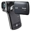 Panasonic HX-WA10EG-K Full HD Mobilkamera-Camcorder (16 Megapixel, 5-fach opt. Zoom, 6,9 cm (2,7 Zoll) Display, bis 3m wasserdicht) schwarz