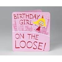 Party Girl Alert Birthday Card