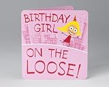 Party Girl Alert Birthday Card
