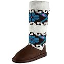 Sugar Women's Poncho Snowflake Sweater Boot