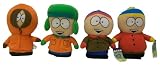 South Park 10" Plush Cartman, Kyle, Stan and Kenny Set