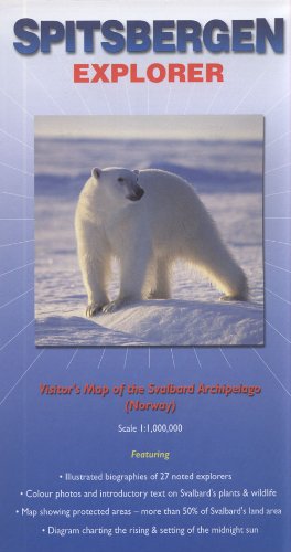 Spitsbergen Explorer Map by Ocean Explorer Maps
