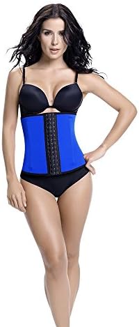 Waist Trainer Cincher Thermo Fat Burn Hourglass Sports Steel Boned Latex Bodice