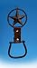 Cowboy Western Stirrup Texas Star Towel Holder Ring Bathroom Kitchen