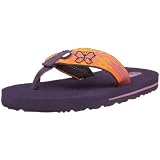Teva Little Kid/Big Kid Mush Flip Flop,Butterfly Dream Orange Sherbert,2 M US Little Kid