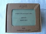 Queen Size Sage Color Certified Pure Organic Cotton 600 TC Thread Count 4 pc. Sheet Set