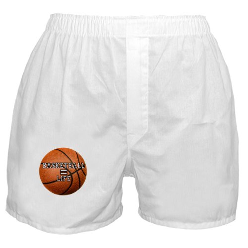 Artsmith, Inc. Boxer Short (Shorts) Basketball Equals Life - Small
