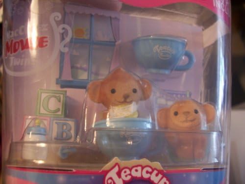 Teacup Families Error ~ Machichi Monkey Twins in MacCheez Mouse Twins Packaging