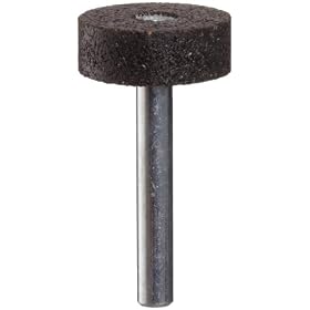 PFERD 35373 W217, Grit 30, Aluminum Oxide Long Life Resin Mounted Point With 1/4" Shank