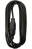 Woods 5601 25-Foot Extension Cord, Black