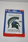 Metal Michigan State MSU Spartans Light Switch Plate Cover