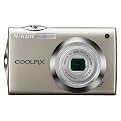 Nikon Coolpix 12.0MP Touch-Screen Digital Camera - Silver (S4000)