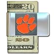 Clemson University Pewter Money Clip NCAA