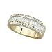 14K Yellow Gold 1 ct. Round and Baguette Cut Diamond Ring