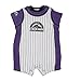 MLB Colorado Rockies Baby / Infant One-Piece Bodysuit / Romper / Onesie - White & Purple