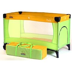 MAMTU Reisebett Paula Orange mit MOSKITONETZ und SCHLUPF